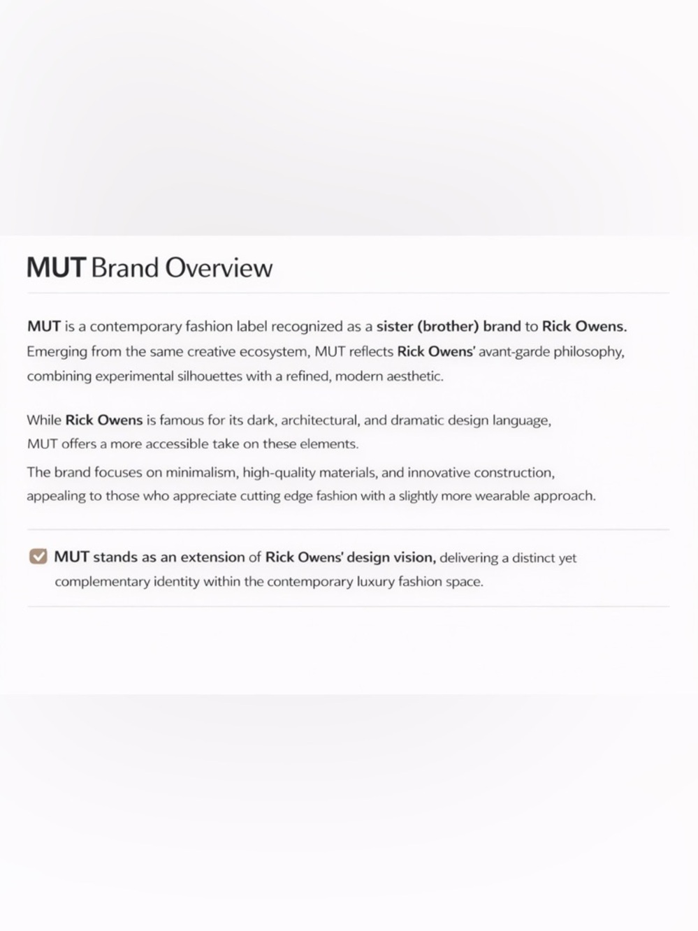 Mut made by Rick Owen’s Men's Black Leather Jacket, size EU 50 - or Large - Picture 10 of 10